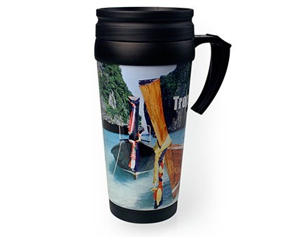 Malabar Photo TravelMug Zilver