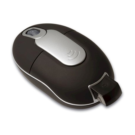 Stowaway Mouse Zwart/Zilver