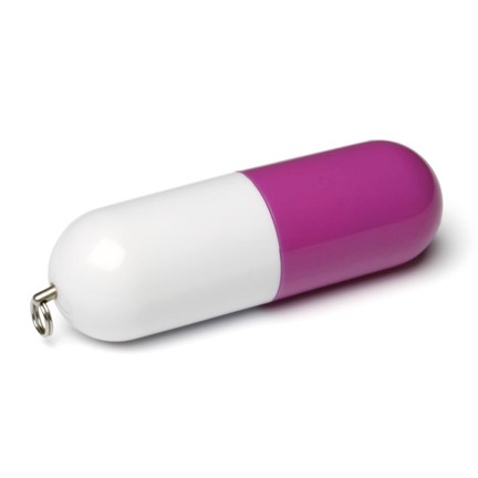 Capsule USB Flashdrive Zwart