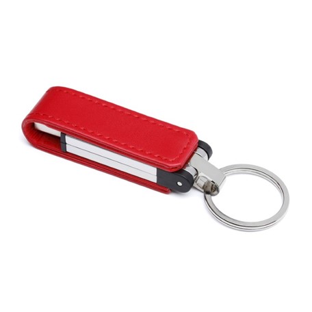 Leather Flip USB FlashDrive Zwart