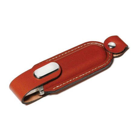 Leather USB FlashDrive Zwart