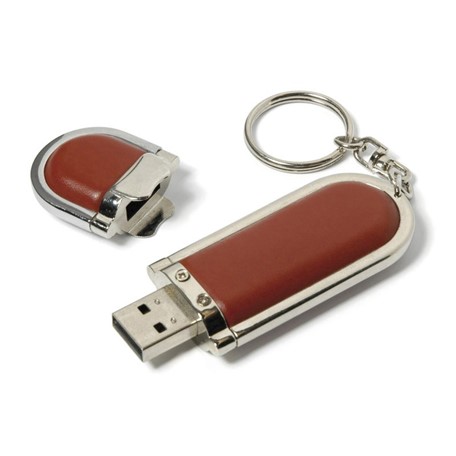 Leather 4 USB FlashDrive Zwart