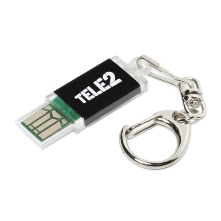 Micro Slider USB FlashDrive Zwart