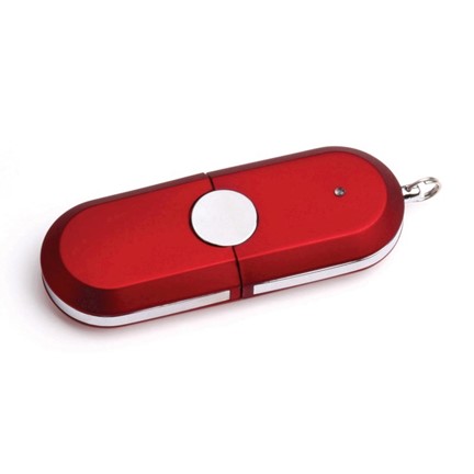 Rubber USB FlashDrive Zwart