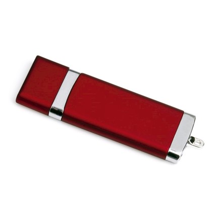 Slim USB FlashDrive Rood