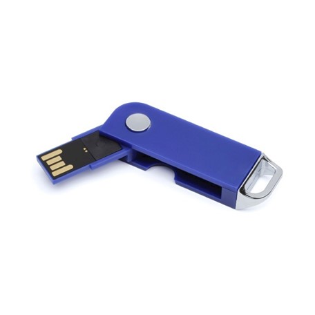 Swivel USB FlashDrive bleu