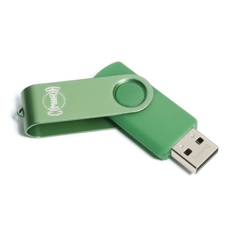 Twister Colour USB FlashDrive Blauw 2935c