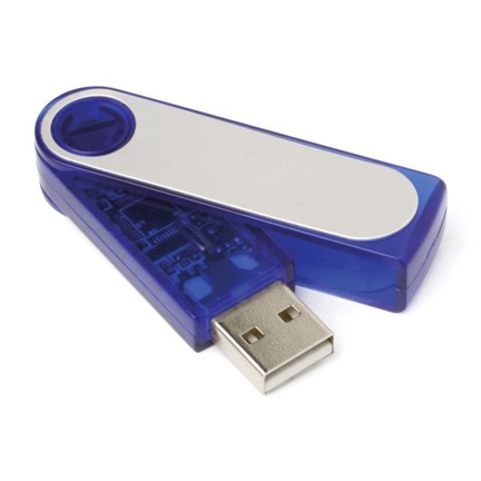 Twister 3 USB FlashDrive Blauw