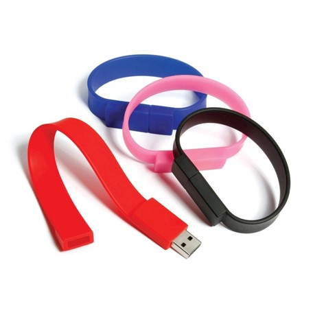 Wristband USB FlashDrive Zwart