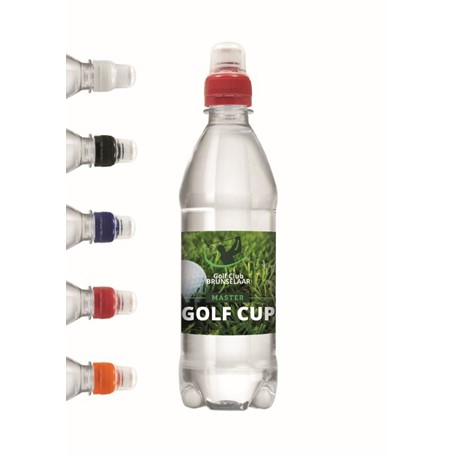 Bronwater 500 ml met sportdop