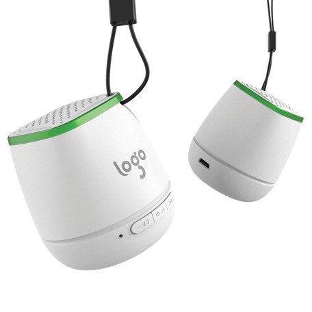 Xoopar Ring Mini Bluetooth Speaker - white