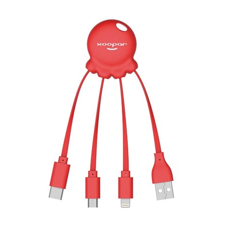 Xoopar Octopus 2 - red