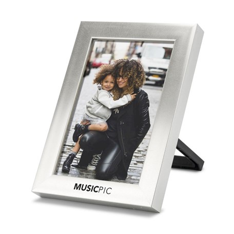 MusicPic 4R PhotoFrame - silver
