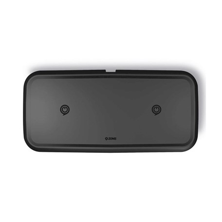 Zens Dual Fast Wireless Charger 10W - black