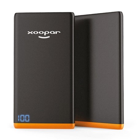 Xoopar Ring Slim Powerbank - black