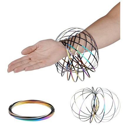 Agata anti-stress flow ring