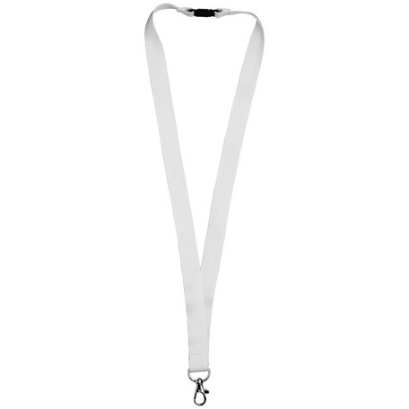 Julian bamboe lanyard met veiligheidsclip