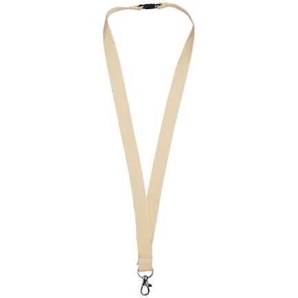 Dylan katoenen lanyard met veiligheidsclip