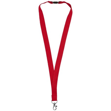 Dylan katoenen lanyard met veiligheidsclip