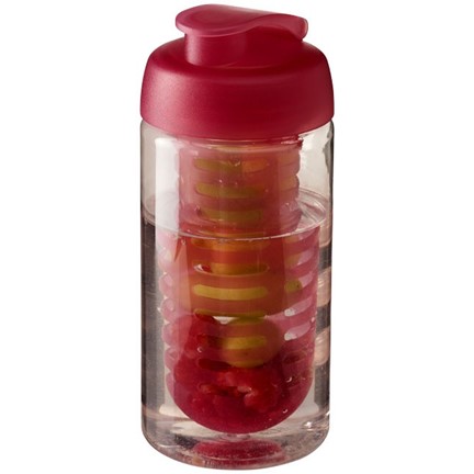 H2O Bop® 500 ml sportfles en infuser met flipcapdeksel