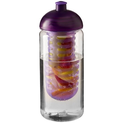 H2O Octave Tritan 600 ml bidon en infuser met koepeldeksel