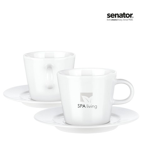 SENATOR Fancy Espresso Duo porseleinset 4-teilig porselein set 4-delig