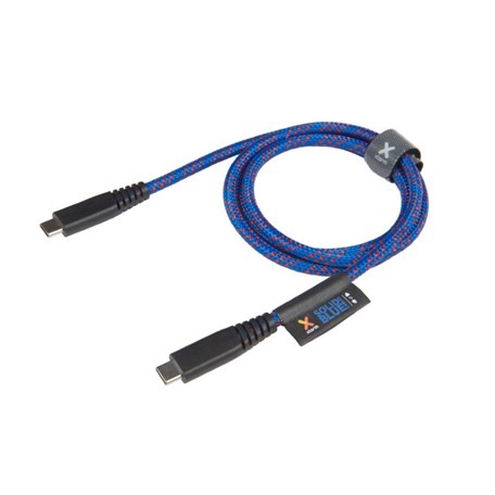 Xtorm Solid Blue USB-C - USB-C PD cable (1m)