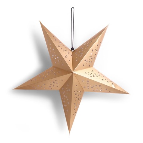 SENZA 3D Star Gold