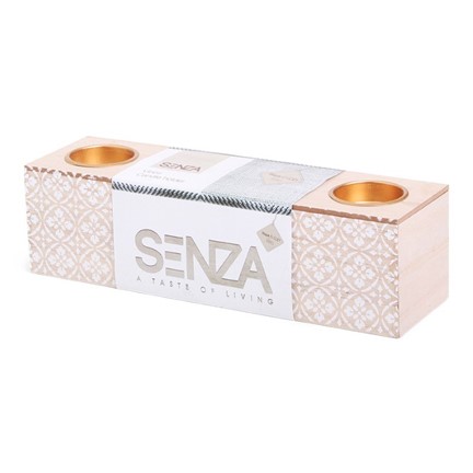 SENZA Vibes Block Candle Holder