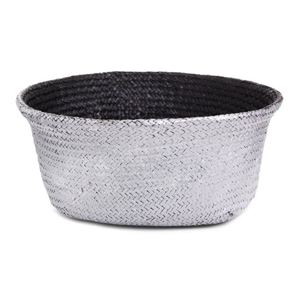 SENZA Belly Basket Black/Silver