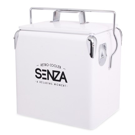 SENZA Retro Coolerbox White