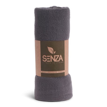 SENZA RPET ECO Blanket Dark Grey