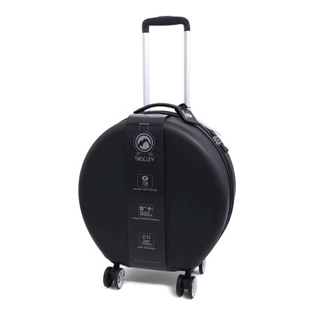 Round Shaped Trolley Black