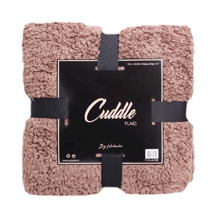 Norländer Cuddle Blanket Dark Brown