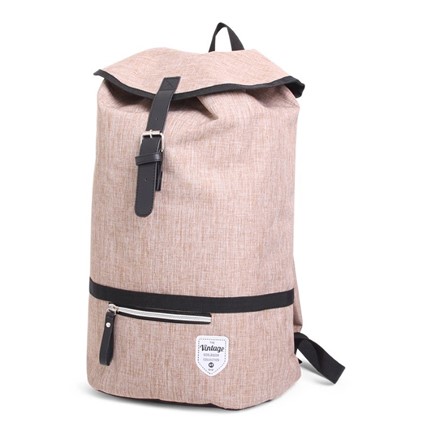 Twin Tone Backpack Cognac