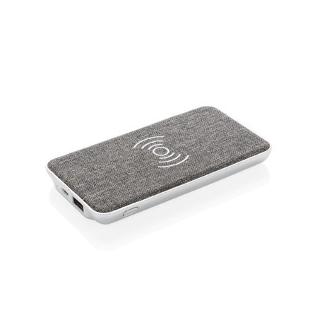 Vogue 5.000 mAh 5W draadloze powerbank, zwart