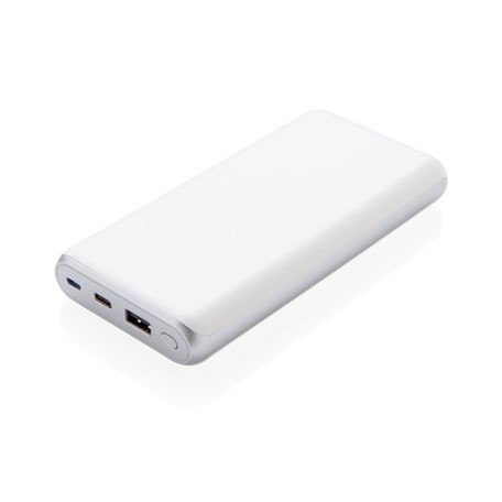 Ultra snelle 20.000 mAh powerbank met PD, wit