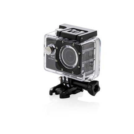 4K Action camera, zwart