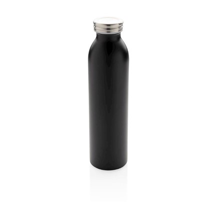 Lekvrije drinkfles met koperisolatie, zwart