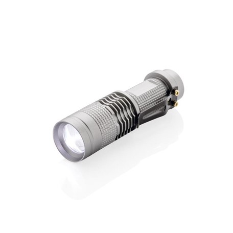 3W CREE zaklamp, grijs