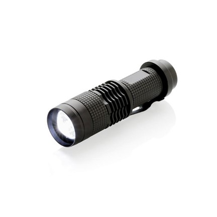 3W CREE zaklamp, zwart