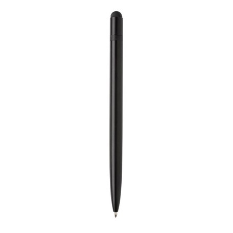 Metalen stylus balpen, zwart