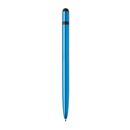 Metalen stylus balpen, blauw