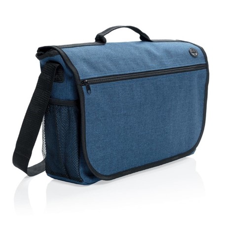Fashion messenger bag, blauw