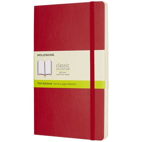 Classic L soft cover notitieboek - effen