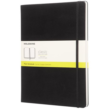 Classic XL hard cover notitieboek - effen