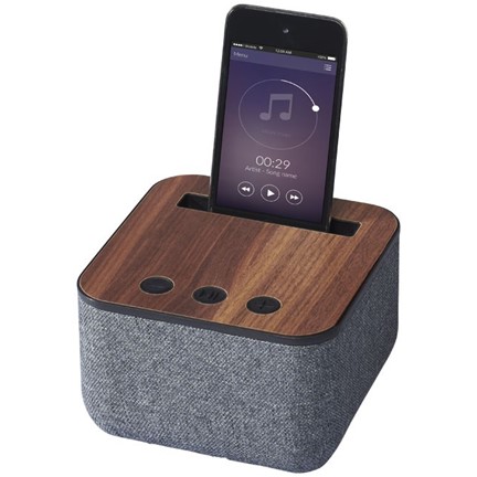 Shae Bluetooth® luidspreker van stof en hout