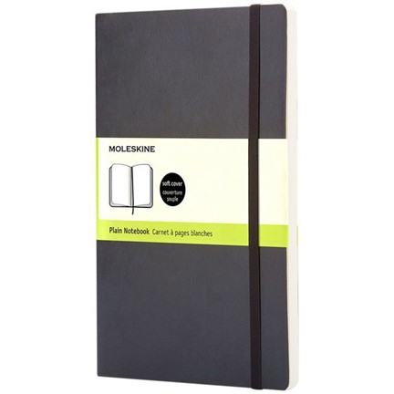 Classic L soft cover notitieboek - effen