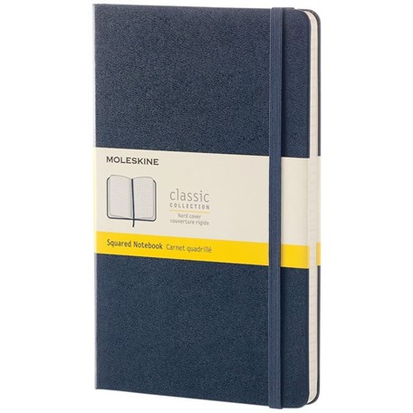 Classic L hard cover notitieboek - ruitjes