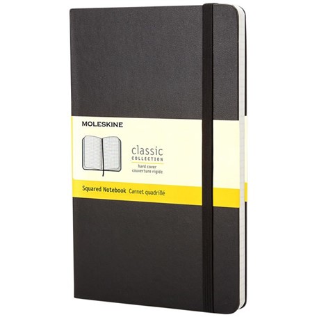 Classic PK hard cover notitieboek - ruitjes